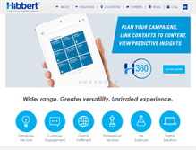 Tablet Screenshot of hibbert.com