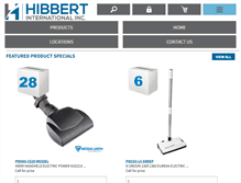 Tablet Screenshot of hibbert.ca